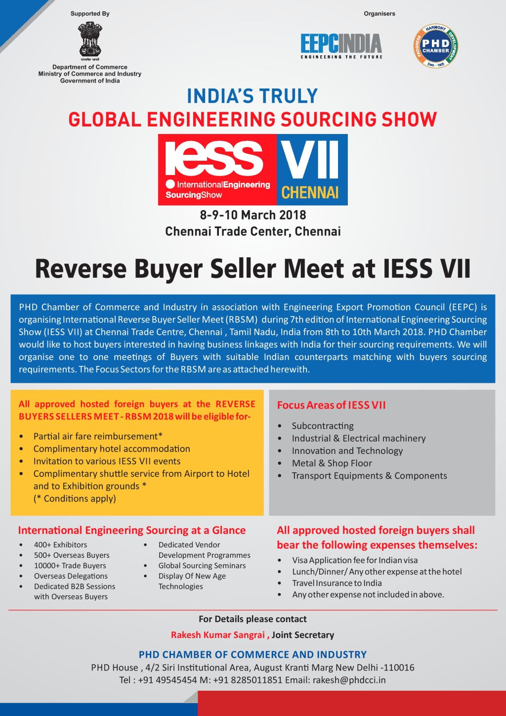 Reverse Buyer Seller Meet at IESS VII | Indian Bureaucracy is an