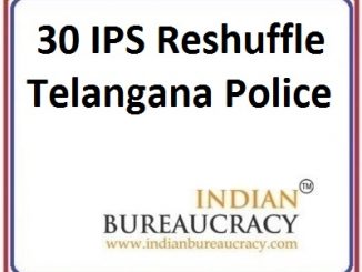 30 IPS Reshuffle Telangana police